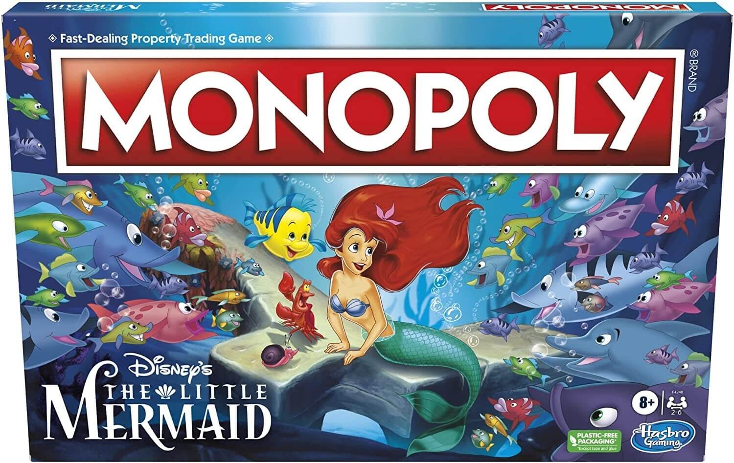 Настольная игра Hasbro Gaming Monopoly: Disney's The Little Mermaid Edition
Настольная игра Hasbro Gaming Monopoly: Disney's The Little Mermaid Edition