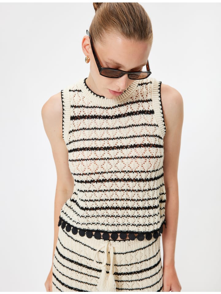 Топ KOTON, цвет schwarz gestreift
Топ KOTON, цвет schwarz gestreift