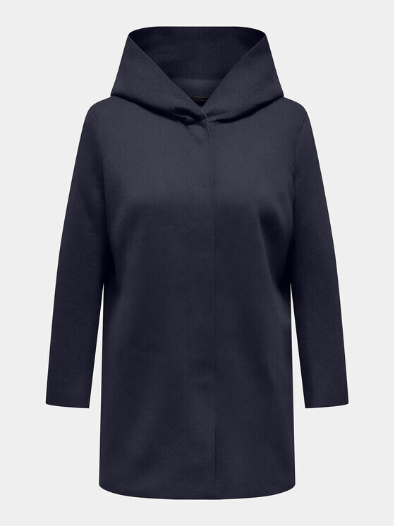 Переходное пальто стандартного кроя Only Carmakoma, синий 
Переходное пальто стандартного кроя Only Carmakoma, синий