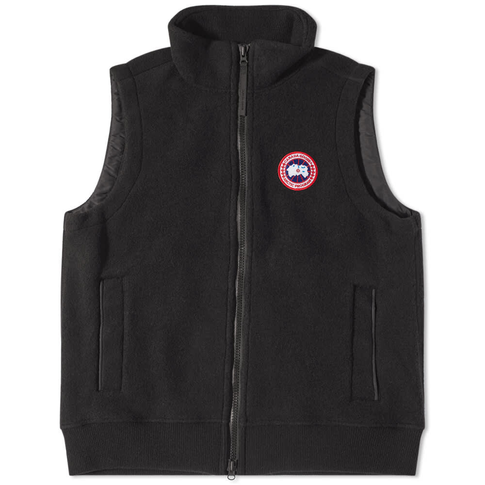 Жилет из флиса Canada Goose, черный
Жилет из флиса Canada Goose, черный