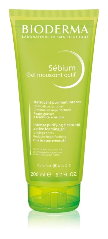 Гель для глубокого очищения жирной и проблемной кожи. Bioderma Sébium Gel Moussant Actif
Гель для глубокого очищения жирной и проблемной кожи. Bioderma Sébium Gel Moussant Actif