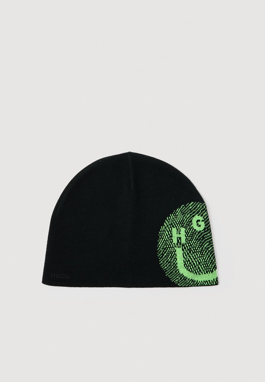 Шапка HUGO BEANIE UNISEX, Black/Green/Black
Шапка HUGO BEANIE UNISEX, Black/Green/Black