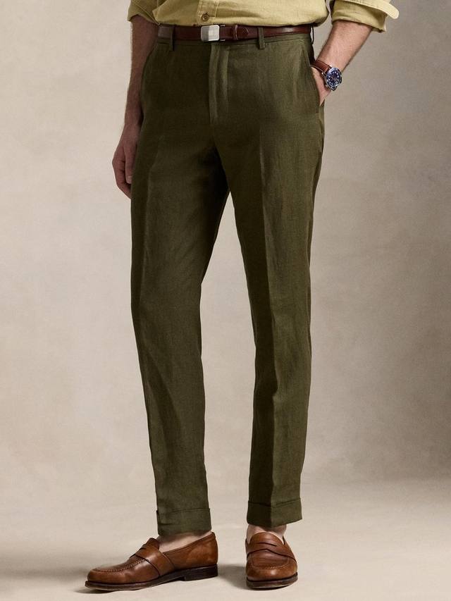 Льняные брюки с текстурой слэб Ralph Lauren, Armadillo
Льняные брюки с текстурой слэб Ralph Lauren, Armadillo