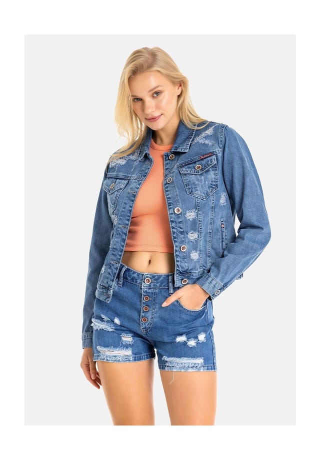 Джинсовая куртка Cipo & Baxx, синий
Джинсовая куртка Cipo & Baxx, синий