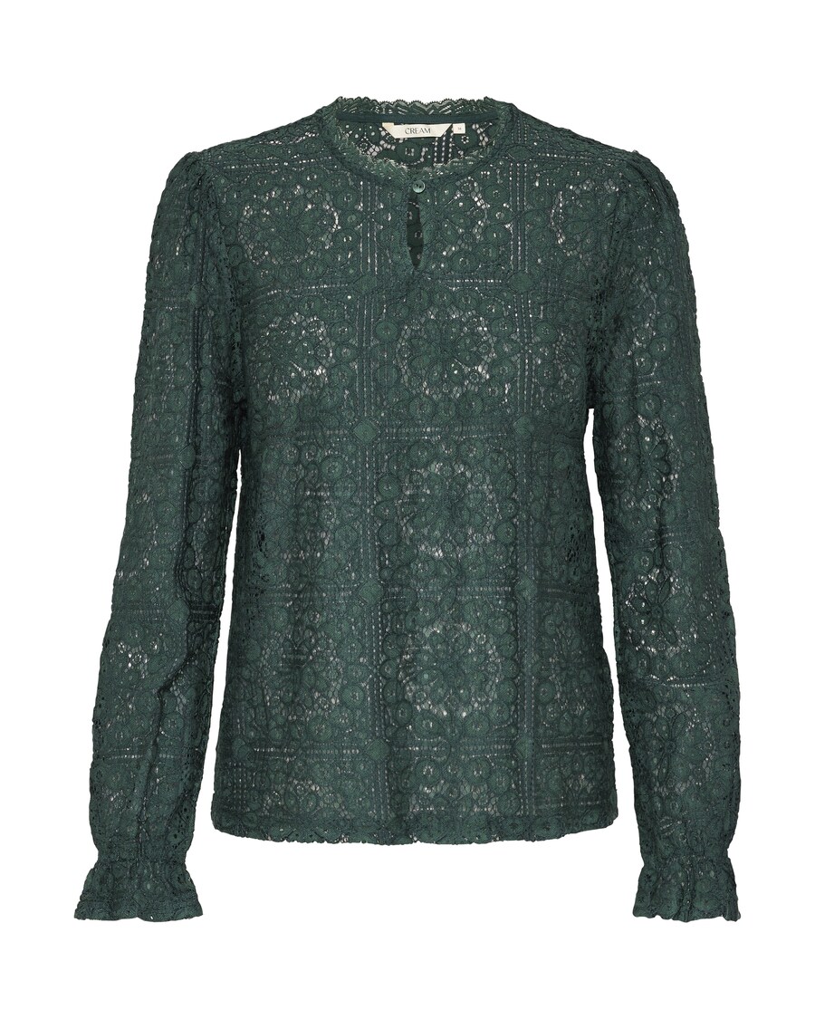 Кружевная блузка Cream Blouse Tiley, темно-зеленый
Кружевная блузка Cream Blouse Tiley, темно-зеленый