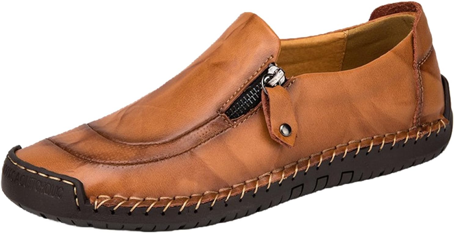 Мужские кожаные слипоны, удобные повседневные лоферы, путешествий и ежедневной носки Generic, коричневый
Мужские кожаные слипоны, удобные повседневные лоферы, путешествий и ежедневной носки Generic, коричневый