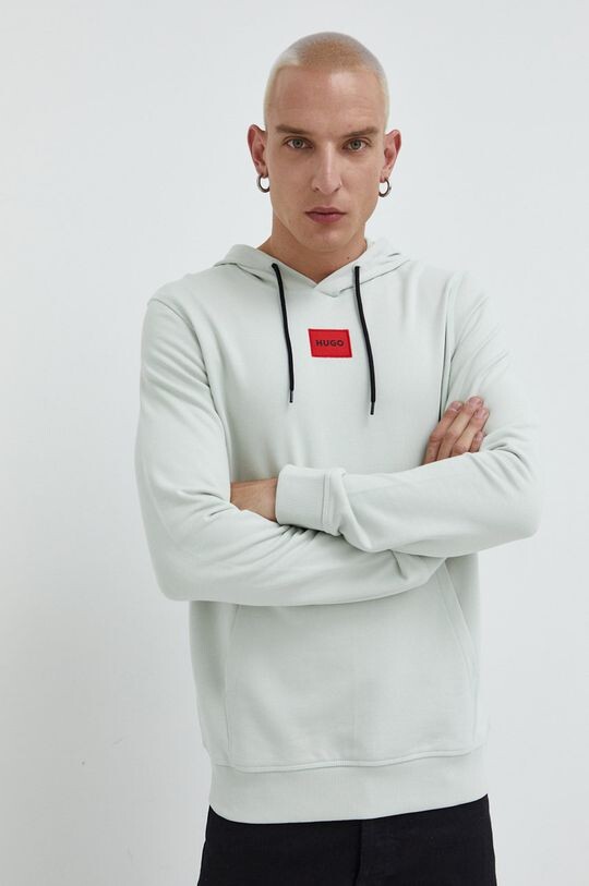 Хлопковая толстовка Hugo, зеленый
Хлопковая толстовка Hugo, зеленый