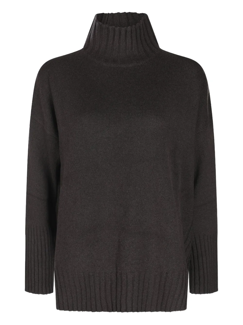 Свитер с ребристой отделкой Antonelli, коричневый
Свитер с ребристой отделкой Antonelli, коричневый