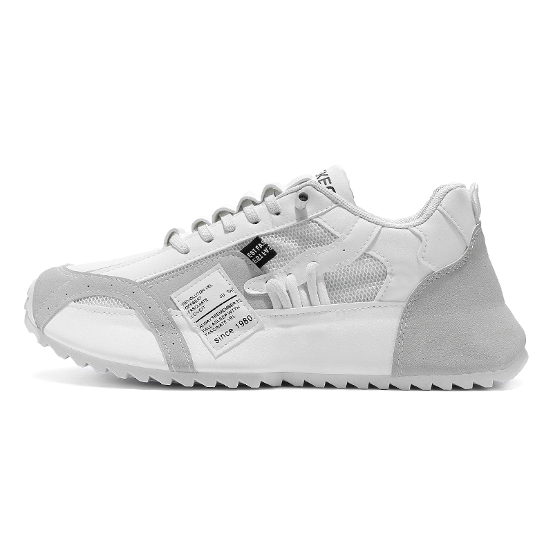 Износостойкие дышащие низкие повседневные туфли для мужчин TFKY, White
Износостойкие дышащие низкие повседневные туфли для мужчин TFKY, White