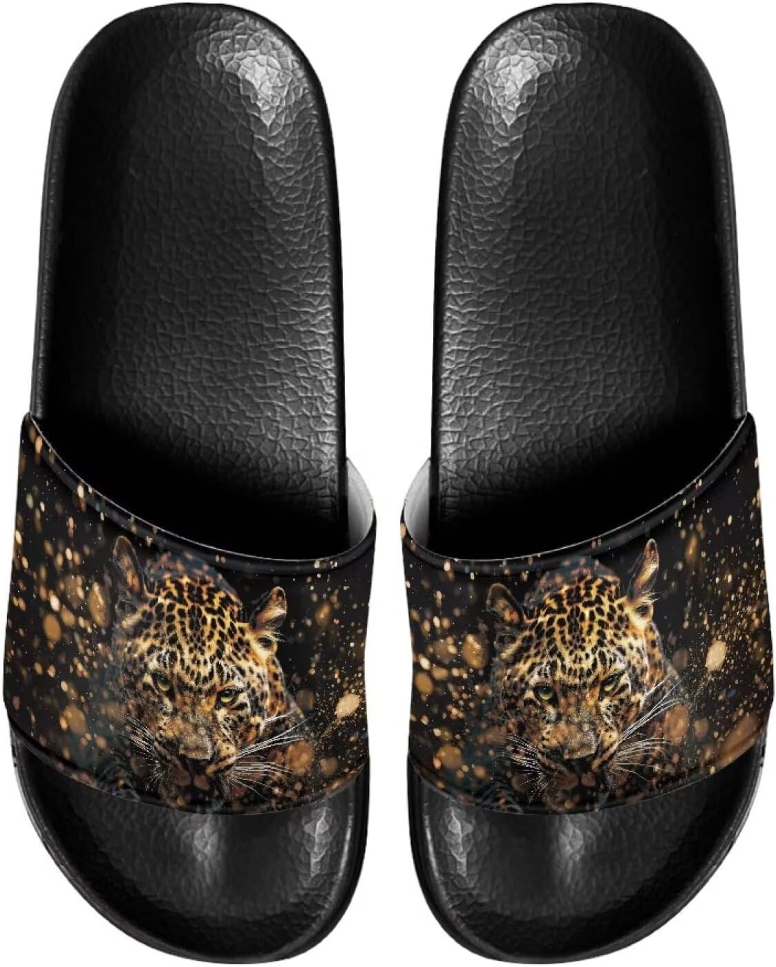 Сланцы Gogavesne для мужчин, мягкие и удобные, с нескользящей подошвой, открытый носок, быстросохнущие, для душа, плавания, пляжа и прогулок, Ferocious Leopard
Сланцы Gogavesne для мужчин, мягкие и удобные, с нескользящей подошвой, открытый носок, быстросохнущие, для душа, плавания, пляжа и прогулок, Ferocious Leopard