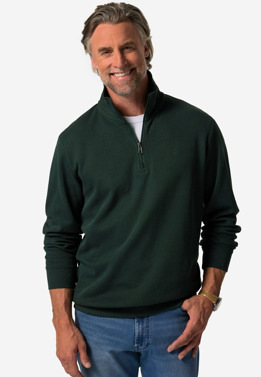 Джемпер TROYER ZIPPKRAGEN BOSTON PARK, темно-зеленый
Джемпер TROYER ZIPPKRAGEN BOSTON PARK, темно-зеленый