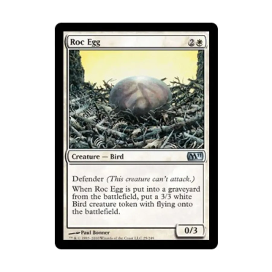 CCG Рок Яйцо (U), MTG - Magic 2011
CCG Рок Яйцо (U), MTG - Magic 2011