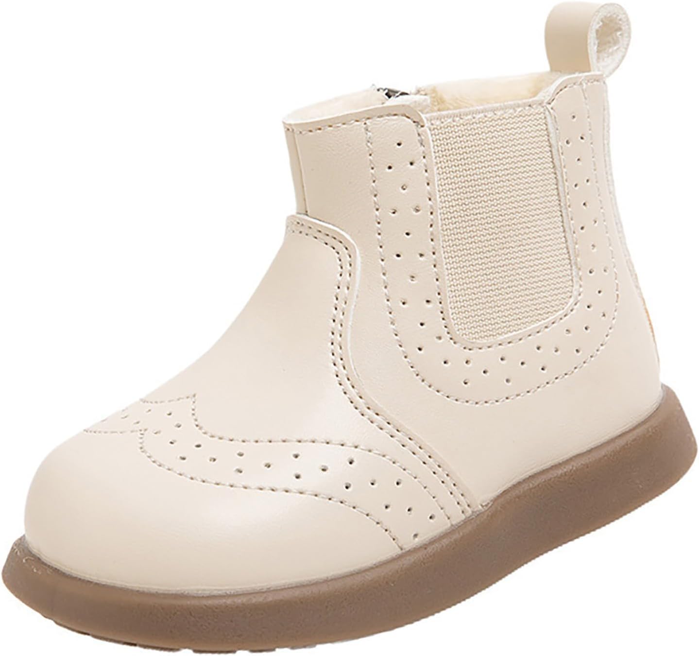 Детские зимние ботиночки для мальчиков и девочек, плюшевые укороченные сапожки из ПУ-кожи, теплые, с мехом, на холодную погоду, нескользящие, термо, удобные Generic, White
Детские зимние ботиночки для мальчиков и девочек, плюшевые укороченные сапожки из ПУ-кожи, теплые, с мехом, на холодную погоду, нескользящие, термо, удобные Generic, White