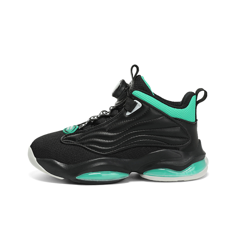 Детские баскетбольные кроссовки с противоскользящей подошвой, антиударной амортизацией и эффектом отскока BOBDOG, черный
Детские баскетбольные кроссовки с противоскользящей подошвой, антиударной амортизацией и эффектом отскока BOBDOG, черный