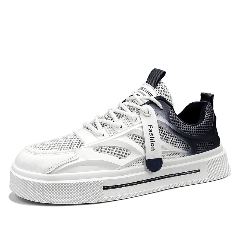 SHOUBA Мужские низкие скейтбордские кроссовки бело-синие, цвет White Blue
SHOUBA Мужские низкие скейтбордские кроссовки бело-синие, цвет White Blue