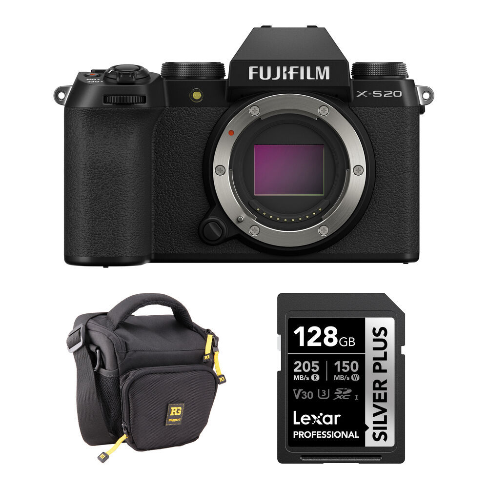 Беззеркальная камера FUJIFILM X-S20 Mirrorless Camera with Basic Bundle
Беззеркальная камера FUJIFILM X-S20 Mirrorless Camera with Basic Bundle