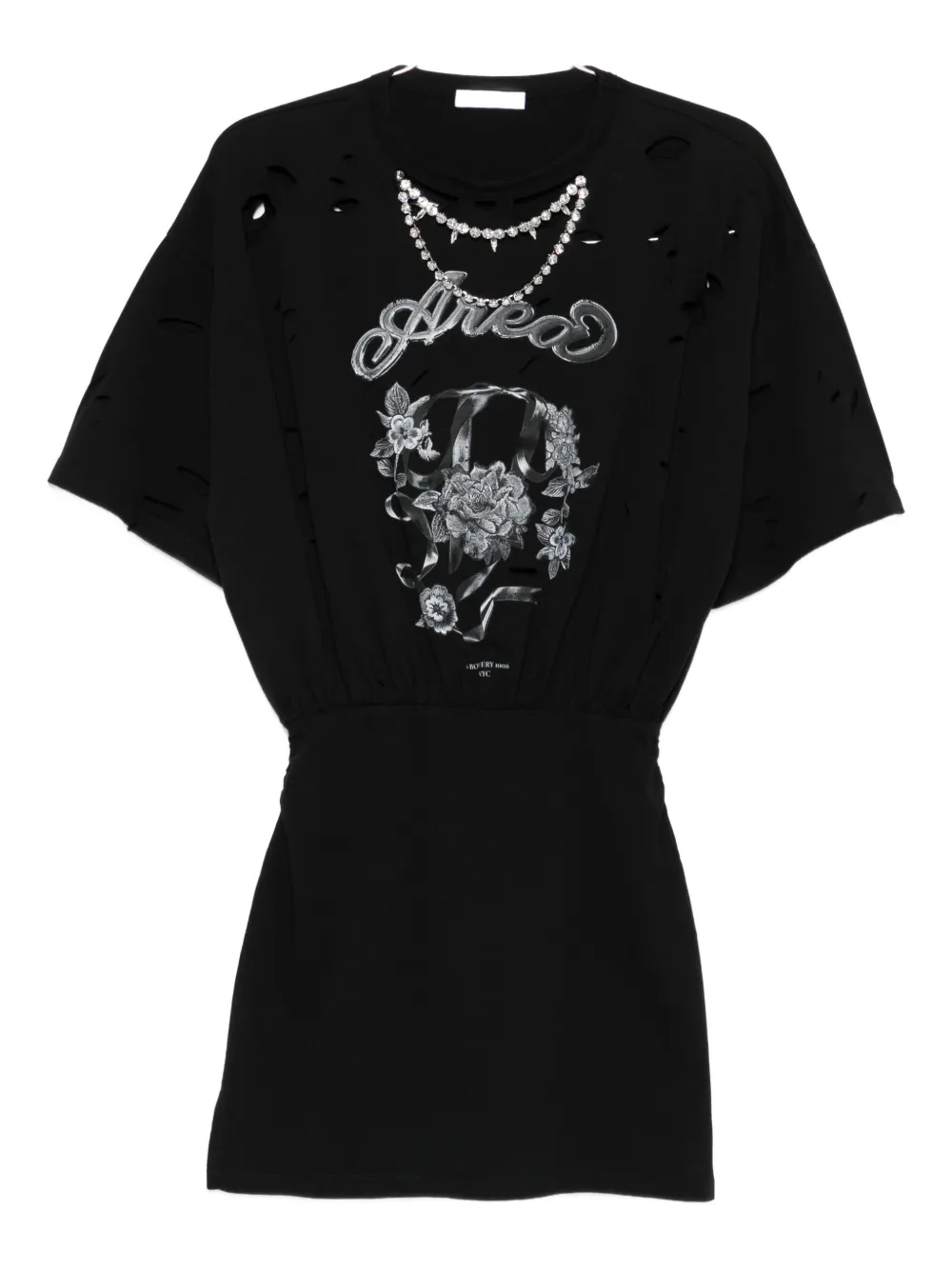 Мини-платье с потертостями AREA, черный
Мини-платье с потертостями AREA, черный