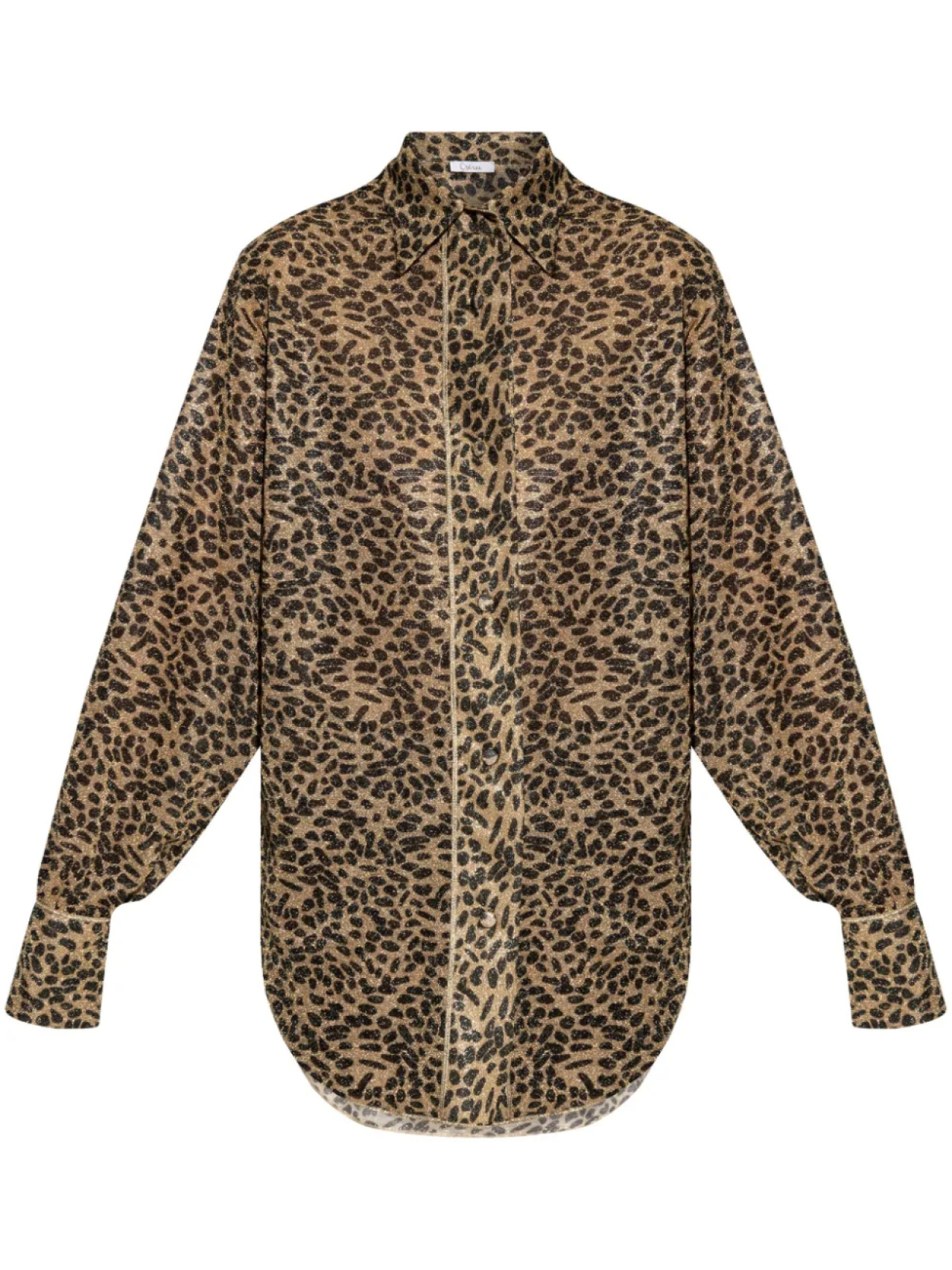 Рубашка с леопардовым принтом Oséree, коричневый
Рубашка с леопардовым принтом Oséree, коричневый