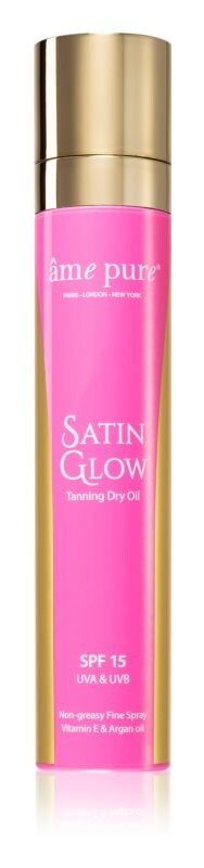 Масло-спрей для защиты от солнца SPF 15 âme pure Satin Glow™ Tanning Dry Oil
Масло-спрей для защиты от солнца SPF 15 âme pure Satin Glow™ Tanning Dry Oil
