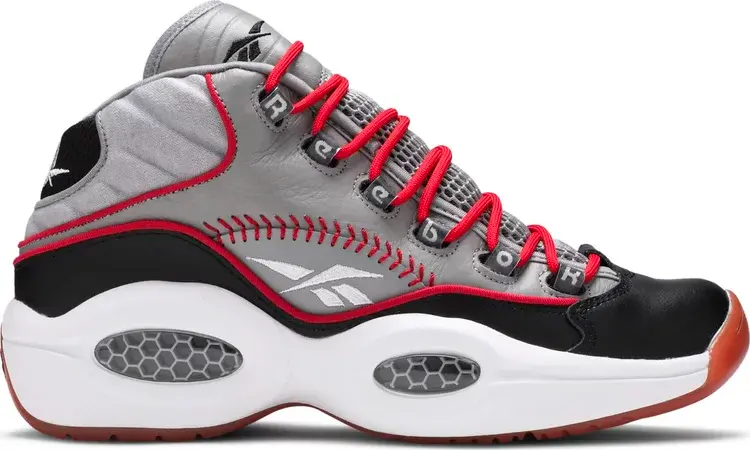 Кроссовки question mid 'practice' Reebok, серый
Кроссовки question mid 'practice' Reebok, серый