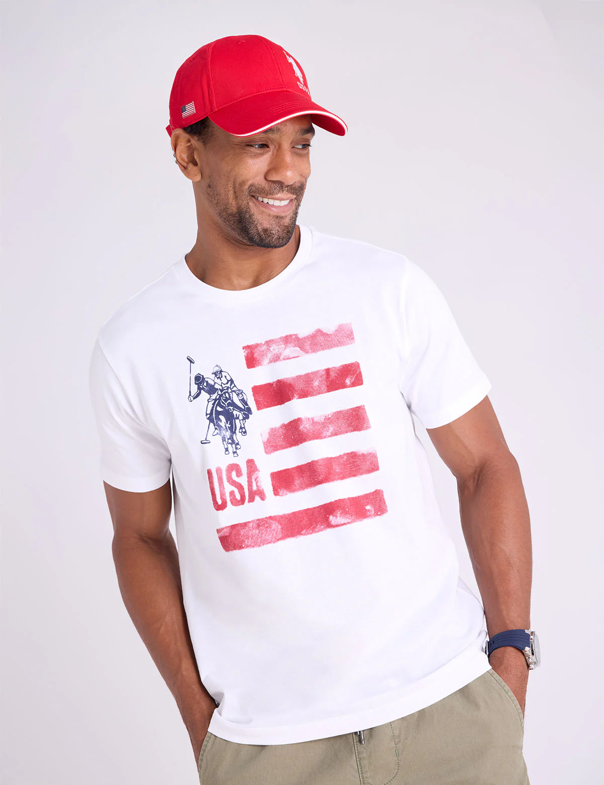 Футболка U.S. Polo Assn Watercolor Flag Jersey, белый/красный
Футболка U.S. Polo Assn Watercolor Flag Jersey, белый/красный