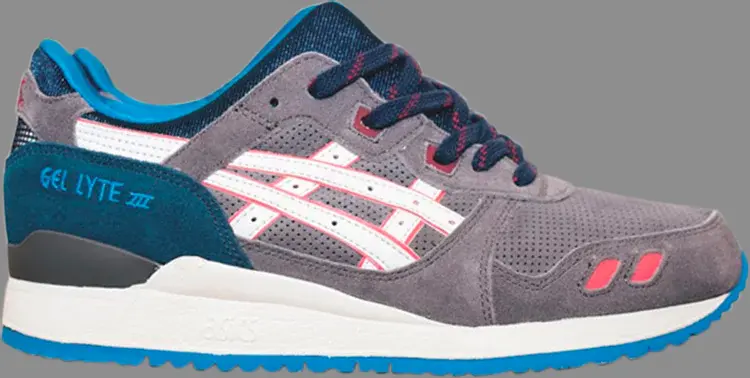 Кроссовки gel lyte 3 'winter blues' Asics, серый
Кроссовки gel lyte 3 'winter blues' Asics, серый