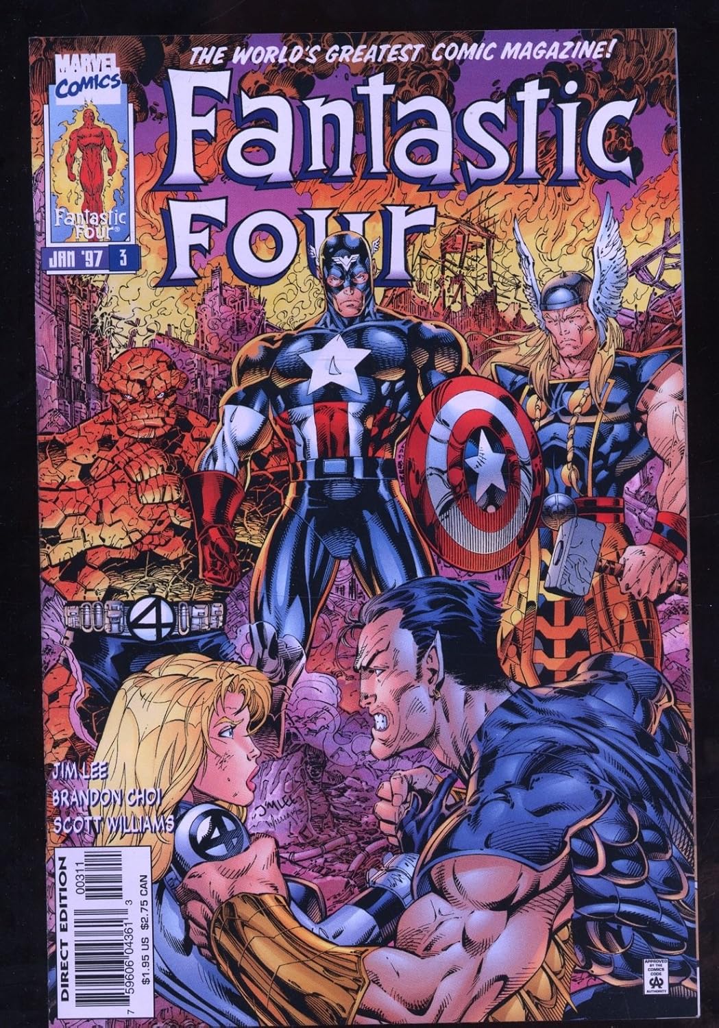 Fantastic Four #3 January 1997 (Marvel Comics)
Fantastic Four #3 January 1997 (Marvel Comics)