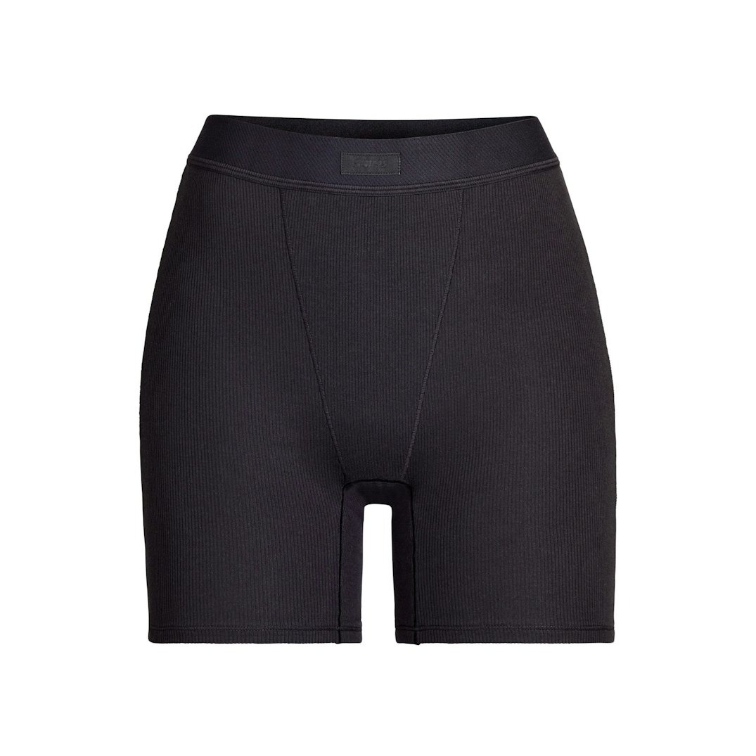 Шорты SKIMS Cotton Rib, черный
Шорты SKIMS Cotton Rib, черный