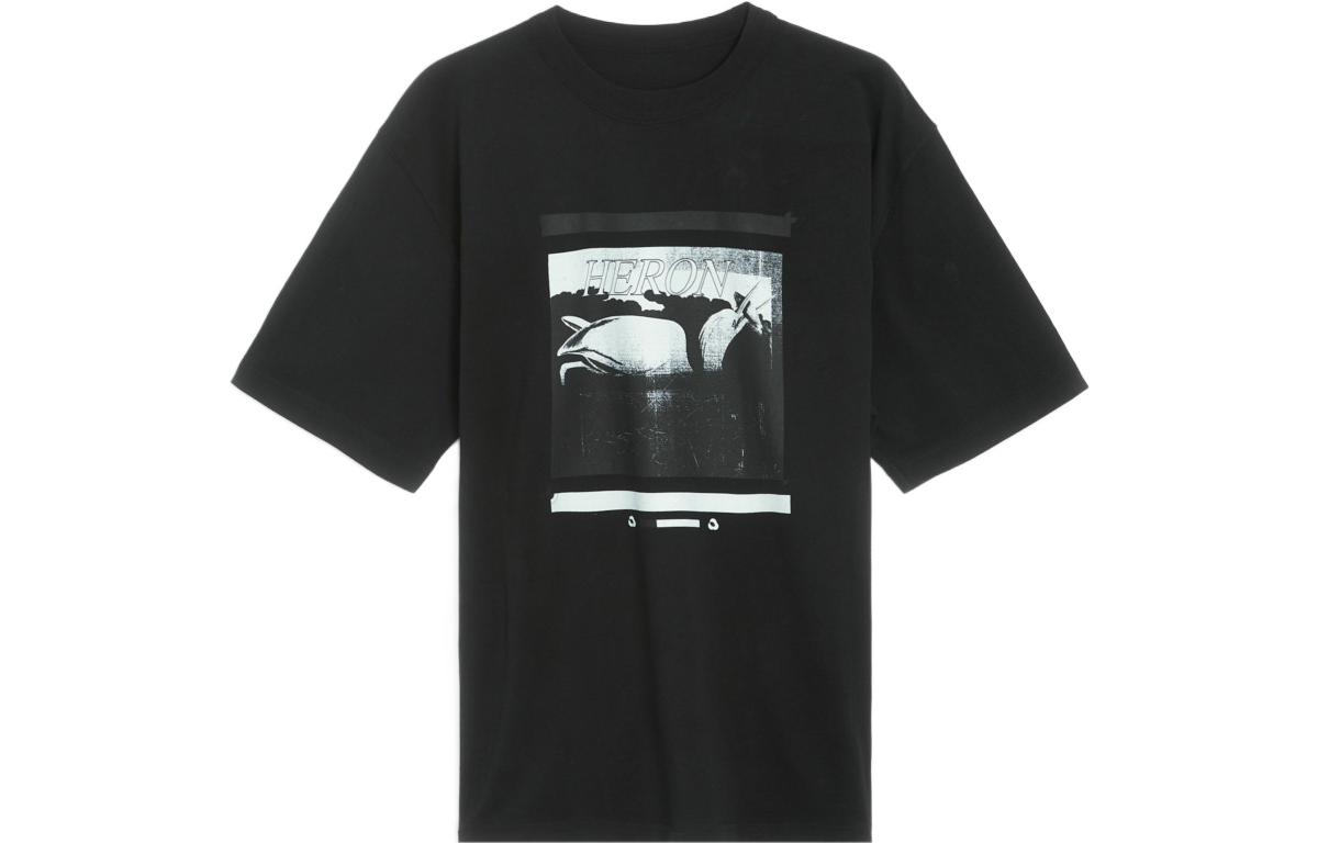Футболка HERON PRESTON с принтом, черная
Футболка HERON PRESTON с принтом, черная