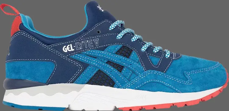 Кроссовки mita x gel lyte 5 'trico' Asics, синий
Кроссовки mita x gel lyte 5 'trico' Asics, синий