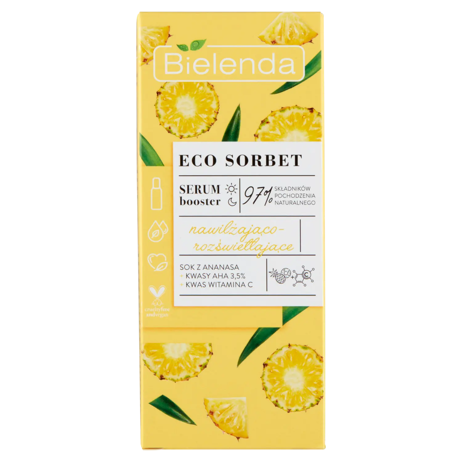 Bielenda Ananas сыворотка-бустер для лица, 30 мл
Bielenda Ananas сыворотка-бустер для лица, 30 мл