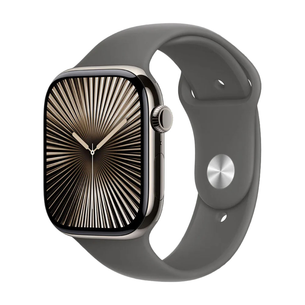 Умные часы Apple Watch Series 10 (GPS+Cellular), 42мм, Natural Titanium Case/Stone Gray Sport Band - S/M, Серый, Умные часы Apple Watch Series 10 (GPS+Cellular), 42мм, Natural Titanium Case/Stone Gray Sport Band - S/M
Умные часы Apple Watch Series 10 (GPS+Cellular), 42мм, Natural Titanium Case/Stone Gray Sport Band - S/M, Серый, Умные часы Apple Watch Series 10 (GPS+Cellular), 42мм, Natural Titanium Case/Stone Gray Sport Band - S/M