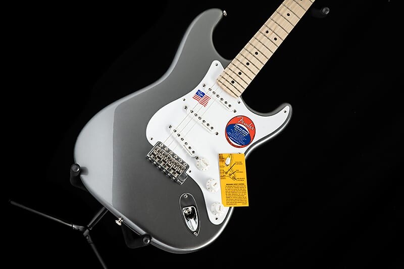 Fender Эрик Клэптон Stratocaster Pewter Eric Clapton Artist Series Stratocaster with Vintage Noiseless Pickups
Fender Эрик Клэптон Stratocaster Pewter Eric Clapton Artist Series Stratocaster with Vintage Noiseless Pickups
