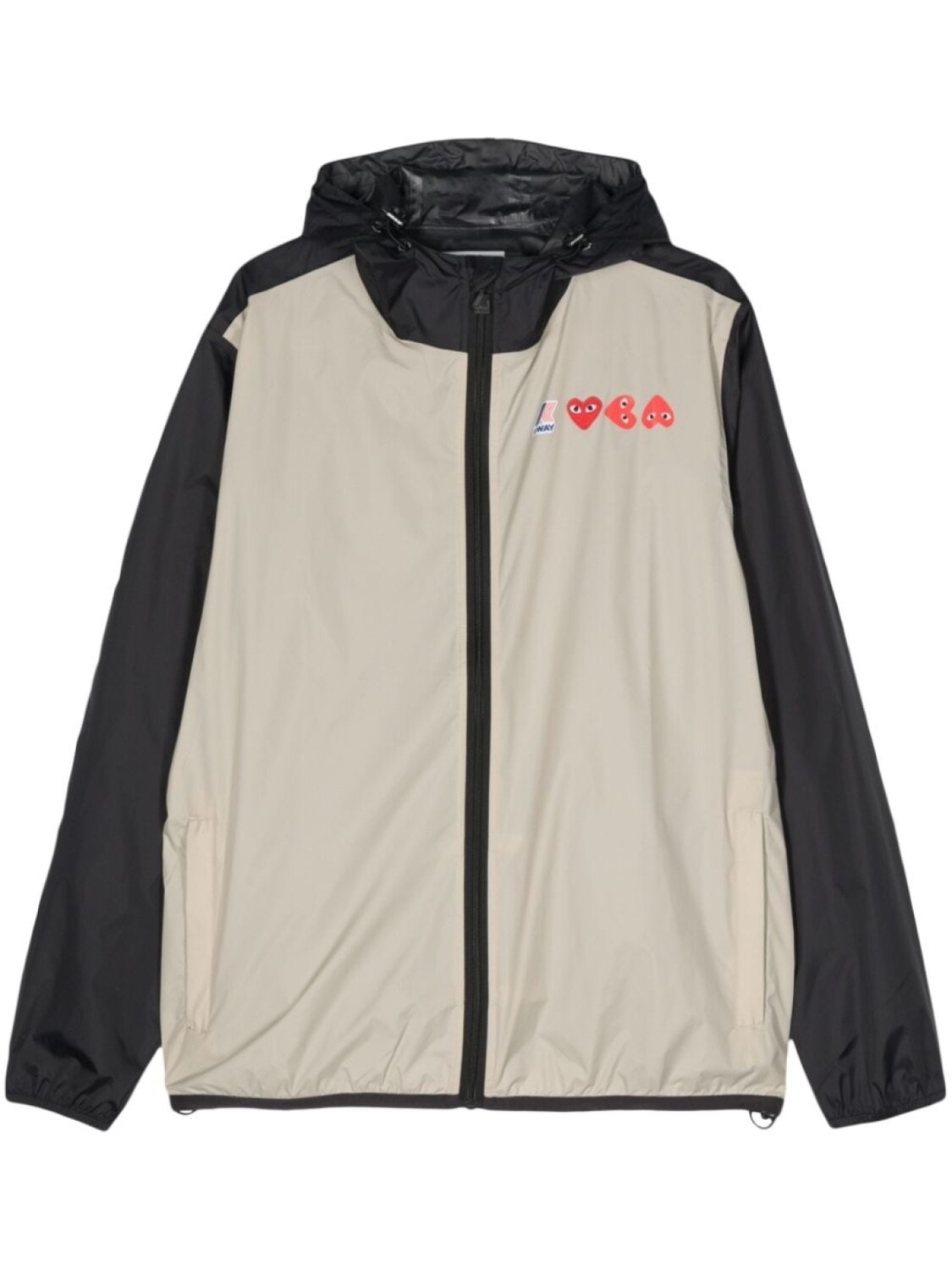 Comme Des Garçons Play куртка Claude с капюшоном из коллаборации с K-Way, нейтральный цвет
Comme Des Garçons Play куртка Claude с капюшоном из коллаборации с K-Way, нейтральный цвет