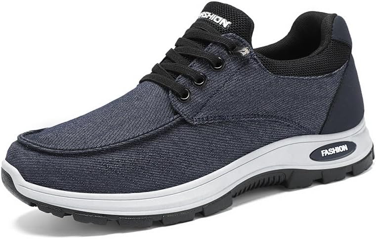 Мужские кроссовки для бега с дышащей мягкой подошвой, удобные прогулочные обувь с толстой подошвой, легкие повседневные спортивные туфли на молнии Qacksv, голубой
Мужские кроссовки для бега с дышащей мягкой подошвой, удобные прогулочные обувь с толстой подошвой, легкие повседневные спортивные туфли на молнии Qacksv, голубой