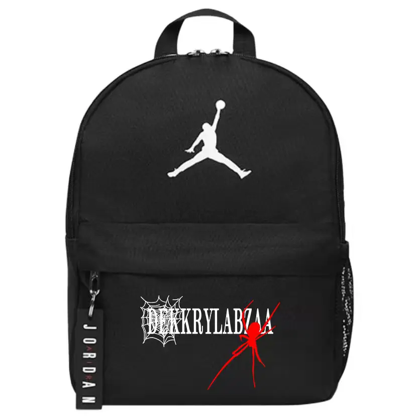 Jordan Полиэстеровый рюкзак обычный унисекс черный, Spider
Jordan Полиэстеровый рюкзак обычный унисекс черный, Spider