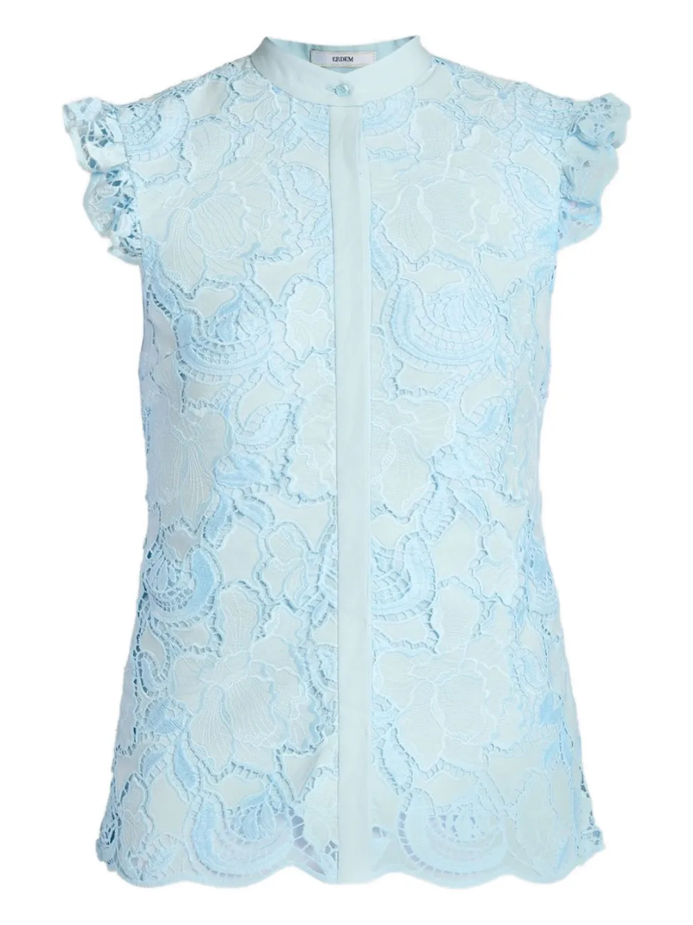 Кружевной топ без рукавов ERDEM, синий
Кружевной топ без рукавов ERDEM, синий