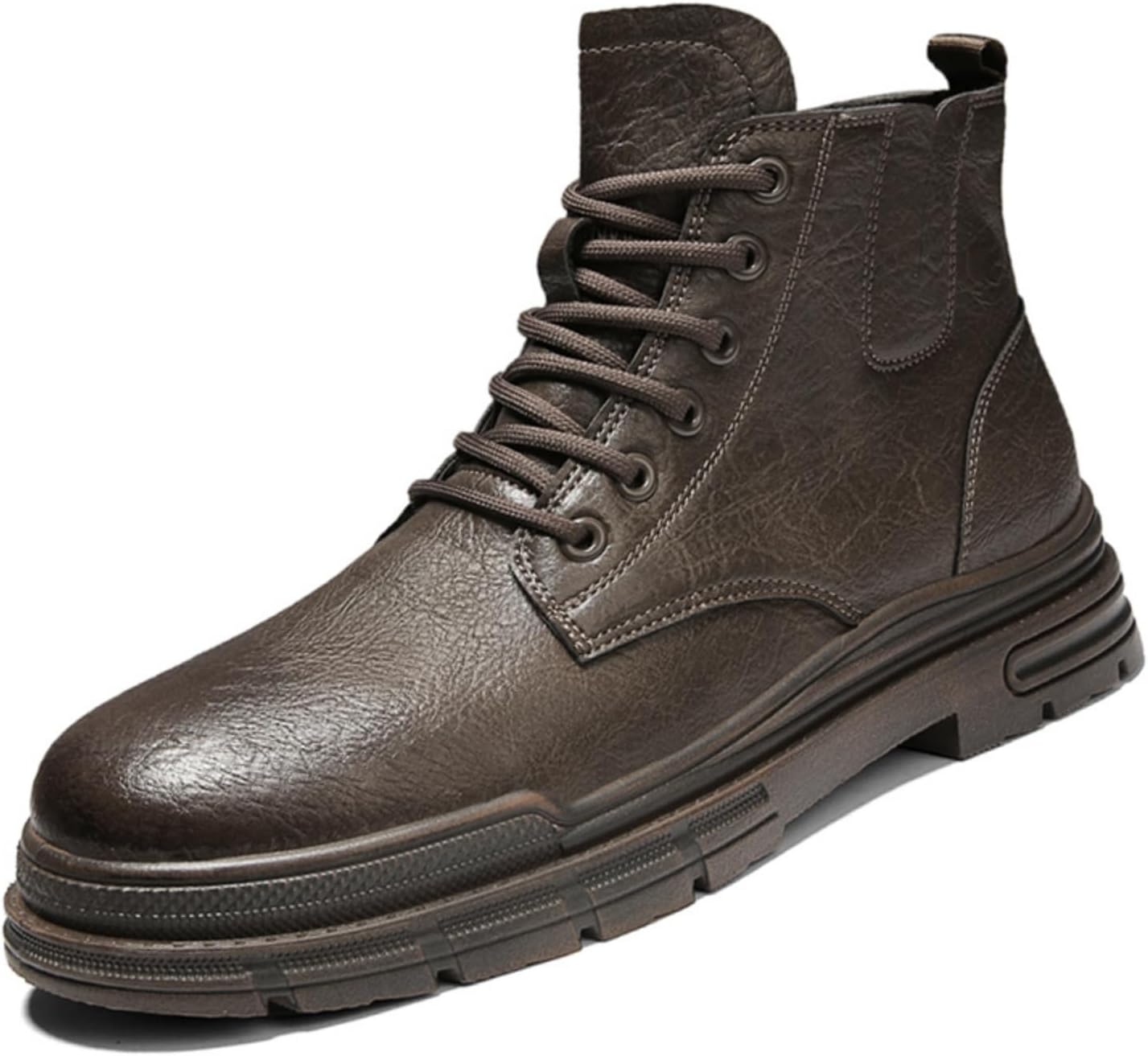 Мужские мотоциклетные ботинки - кожаные байкерские ботильоны с текстурированным дизайном, противоскользящей резиновой подошвой, для езды, повседневной носки и работы Kelibasi, коричневый
Мужские мотоциклетные ботинки - кожаные байкерские ботильоны с текстурированным дизайном, противоскользящей резиновой подошвой, для езды, повседневной носки и работы Kelibasi, коричневый