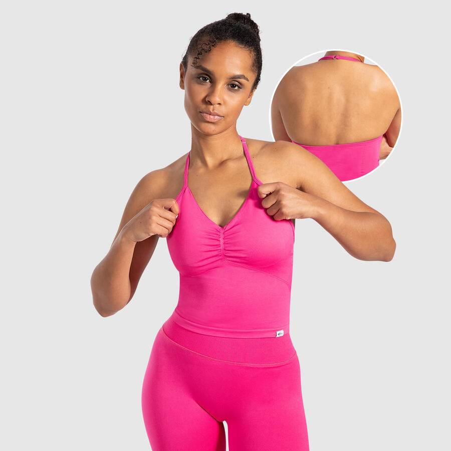 SMILODOX Женский укороченный топ Malena Pink
SMILODOX Женский укороченный топ Malena Pink