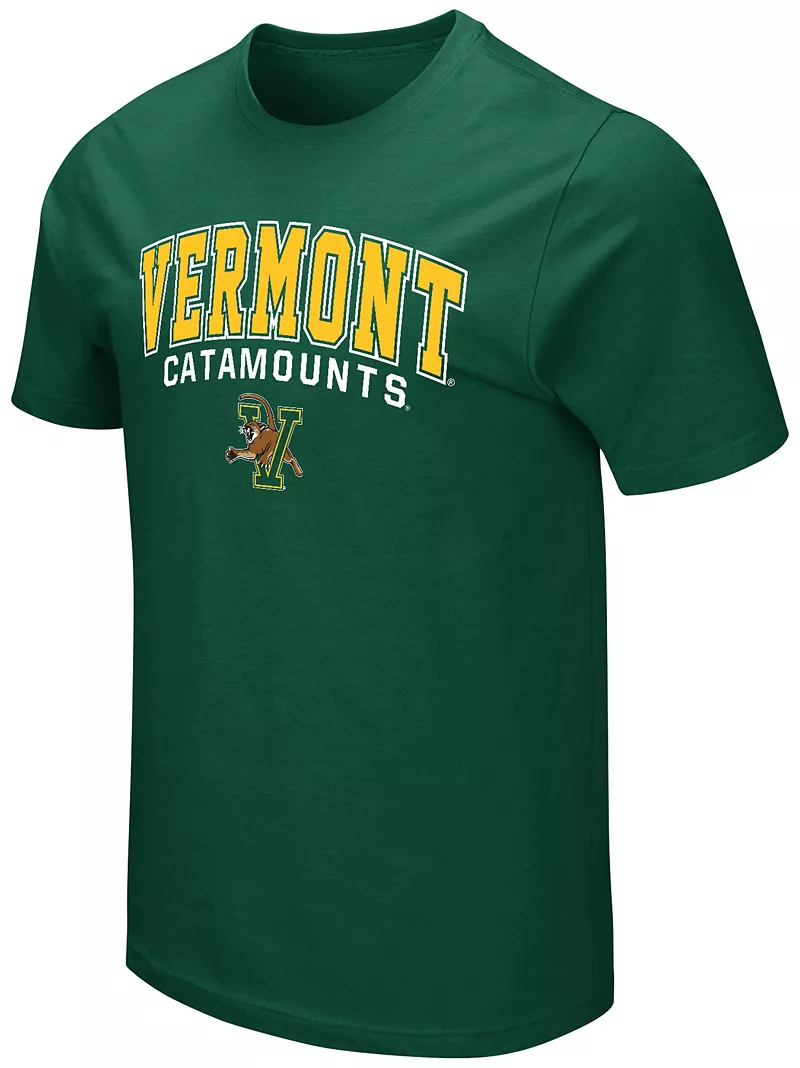 Мужская зеленая футболка Colosseum Vermont Catamounts 
Мужская зеленая футболка Colosseum Vermont Catamounts
