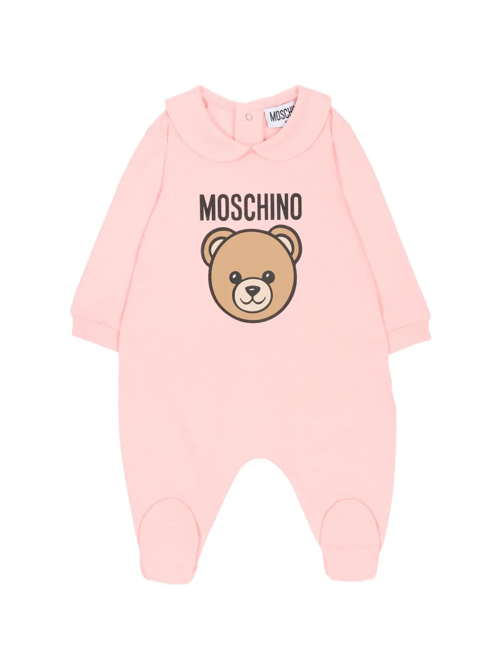 Пижама с круглым воротом и медвежьим принтом Moschino Kids, розовый
Пижама с круглым воротом и медвежьим принтом Moschino Kids, розовый