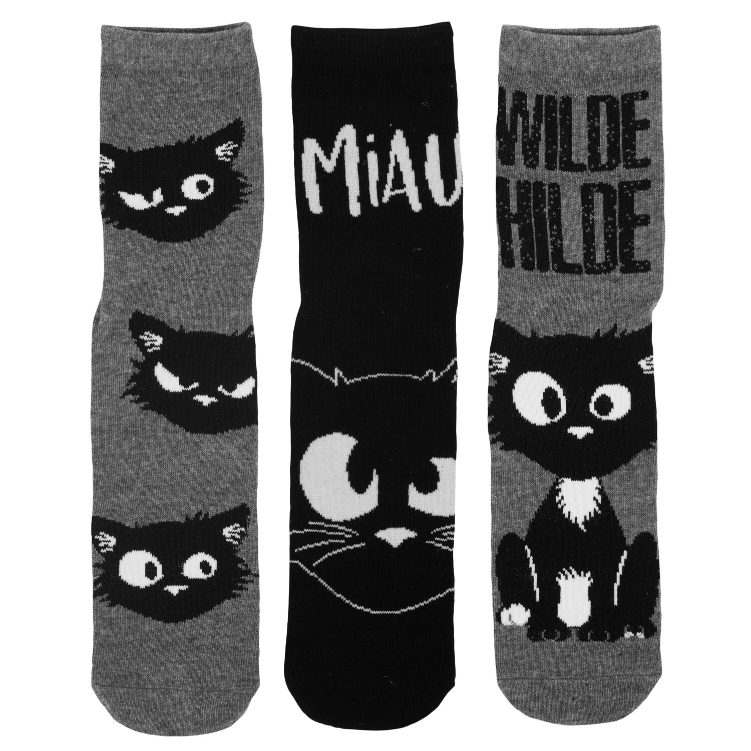 Носки United Labels 3 шт Ralf Schmitz Wilde Hilde Hildegard Sneaker, серо черный
Носки United Labels 3 шт Ralf Schmitz Wilde Hilde Hildegard Sneaker, серо черный