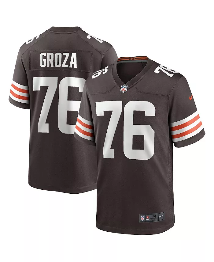 Мужская футболка Lou Groza в коричневом цвете Cleveland Browns, игровая форма вышедшего на пенсию игрока Nike
Мужская футболка Lou Groza в коричневом цвете Cleveland Browns, игровая форма вышедшего на пенсию игрока Nike