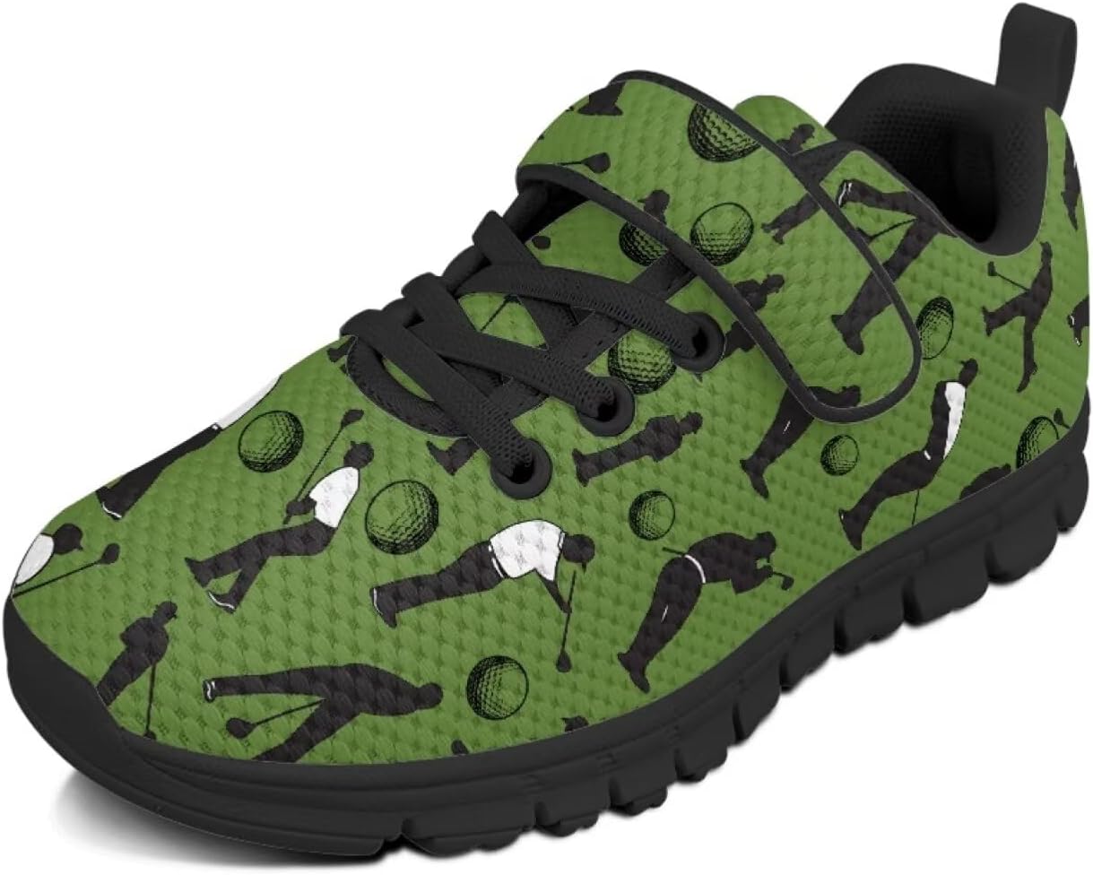 Детские кроссовки для мальчиков, дышащие спортивные кроссовки для бега и тенниса для детей младшего и старшего возраста, размеры US 11-2.5 Pointodoor, Golf Print
Детские кроссовки для мальчиков, дышащие спортивные кроссовки для бега и тенниса для детей младшего и старшего возраста, размеры US 11-2.5 Pointodoor, Golf Print