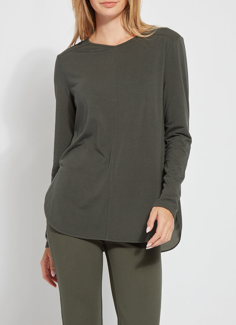 Фестивальный смешанный топ Lyssé New York, цвет dark cedar
Фестивальный смешанный топ Lyssé New York, цвет dark cedar