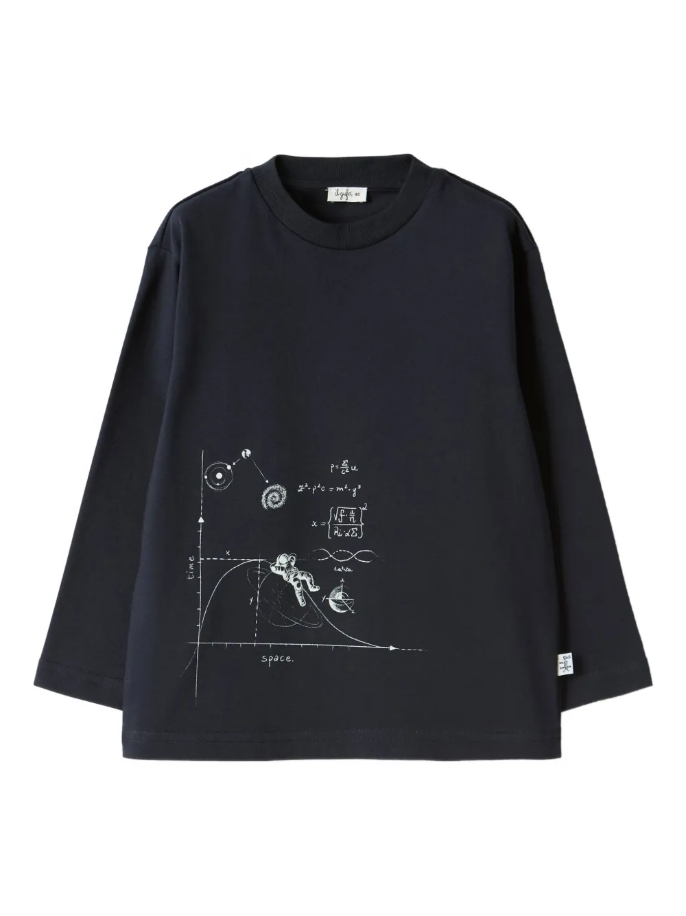 Футболка с длинными рукавами и принтом Il Gufo, синий
Футболка с длинными рукавами и принтом Il Gufo, синий