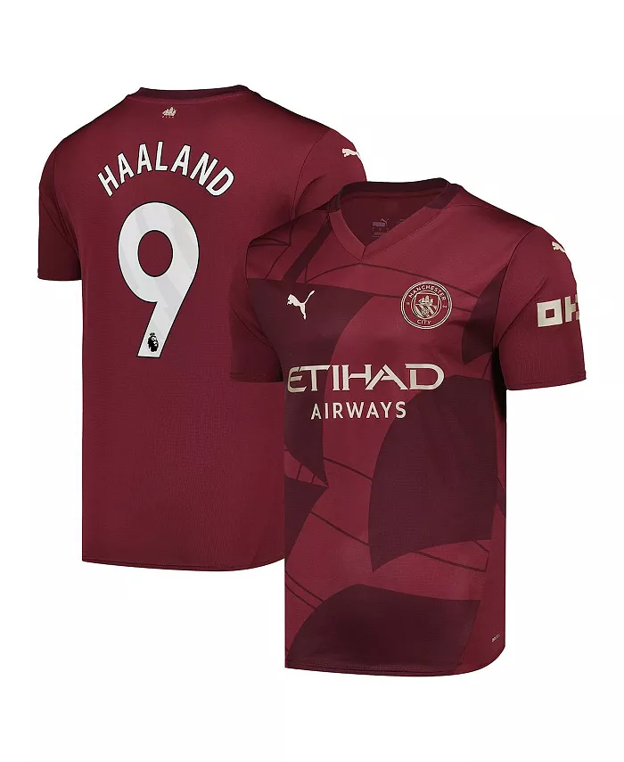 Мужская реплика футболки игрока Erling Haaland в бордовом цвете, Manchester City, третья форма сезона 2024/25 Puma
Мужская реплика футболки игрока Erling Haaland в бордовом цвете, Manchester City, третья форма сезона 2024/25 Puma