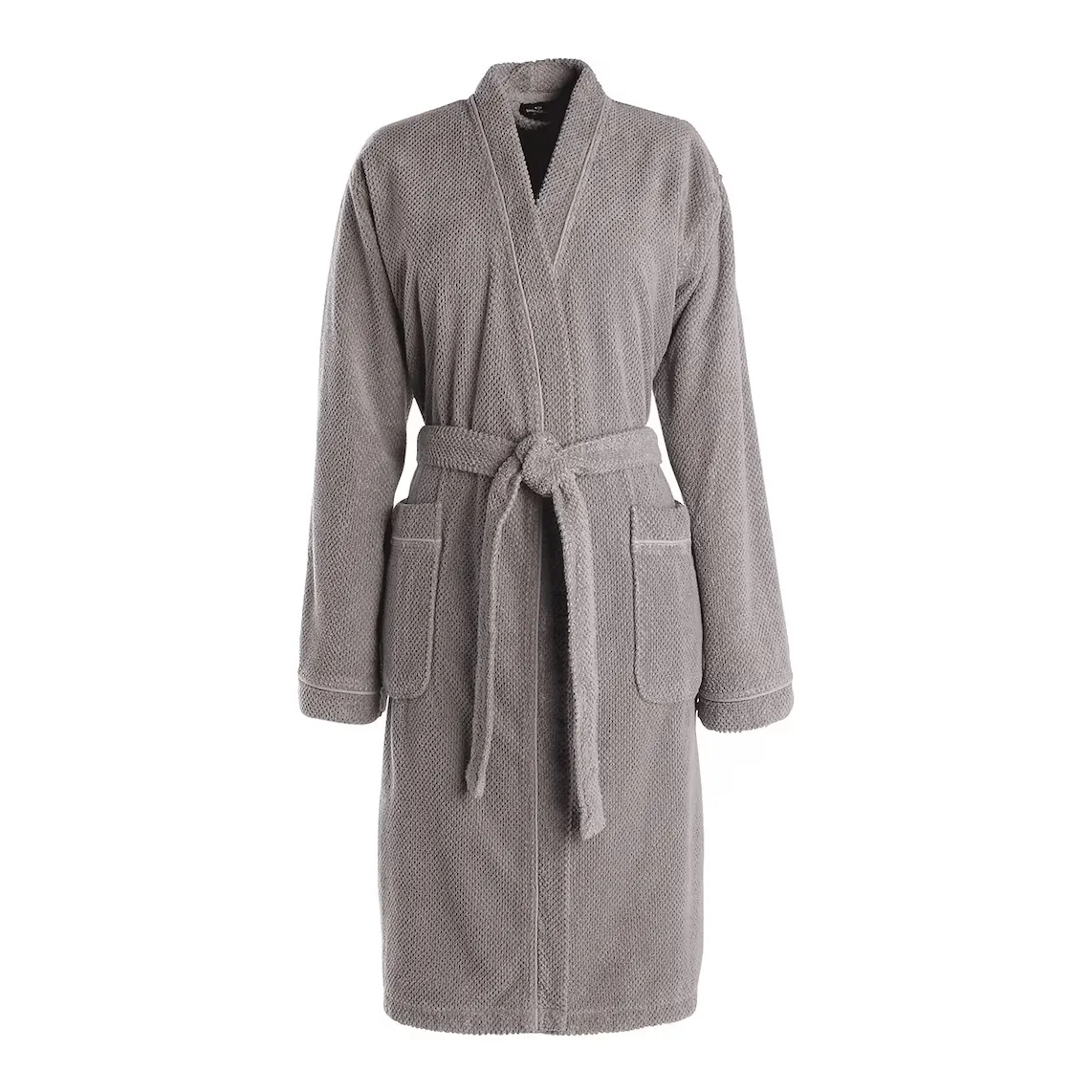 Халат-кимоно унисекс с вафельным узором Graccioza и пчелами, серый
Халат-кимоно унисекс с вафельным узором Graccioza и пчелами, серый