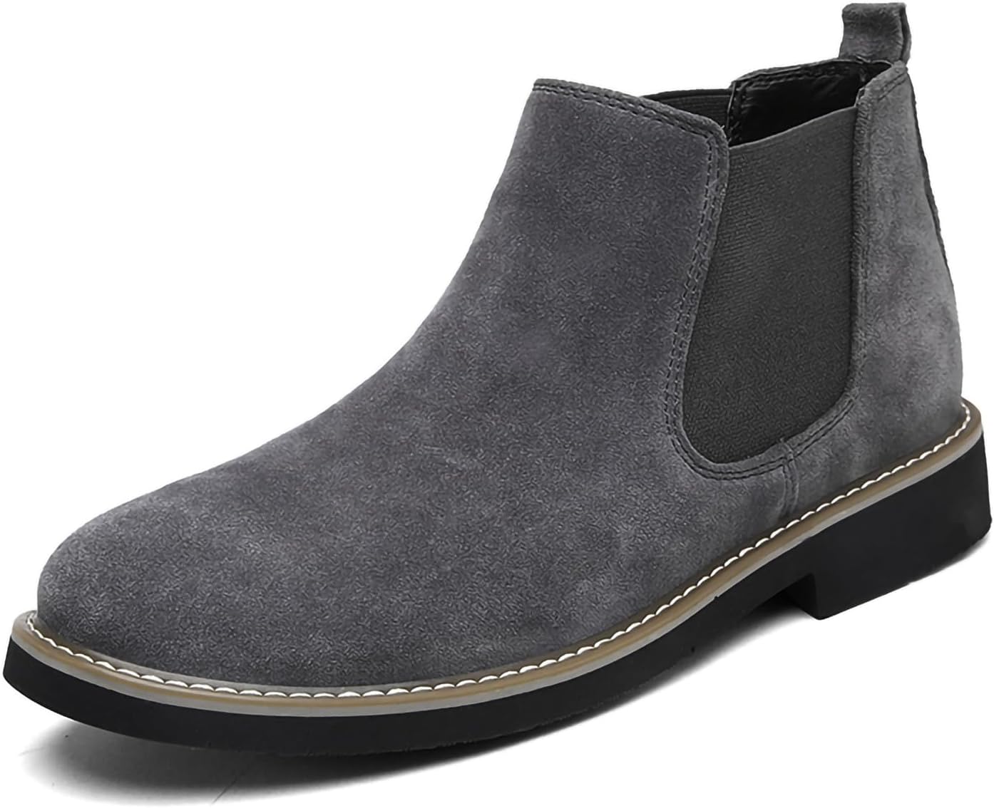 Мужские ботинки челси, классические классические ботинки без шнурков, модные повседневные ботильоны из искусственной кожи, деловые рабочие замшевые ботинки для мужчин Generic, серый
Мужские ботинки челси, классические классические ботинки без шнурков, модные повседневные ботильоны из искусственной кожи, деловые рабочие замшевые ботинки для мужчин Generic, серый