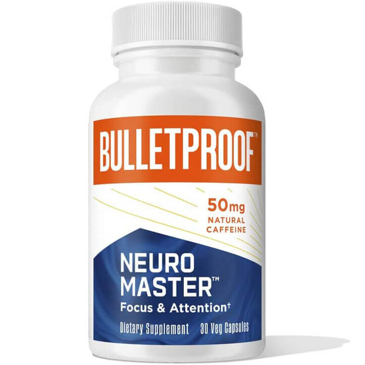 NeuroMaster Bulletproof, 30 капсул
NeuroMaster Bulletproof, 30 капсул